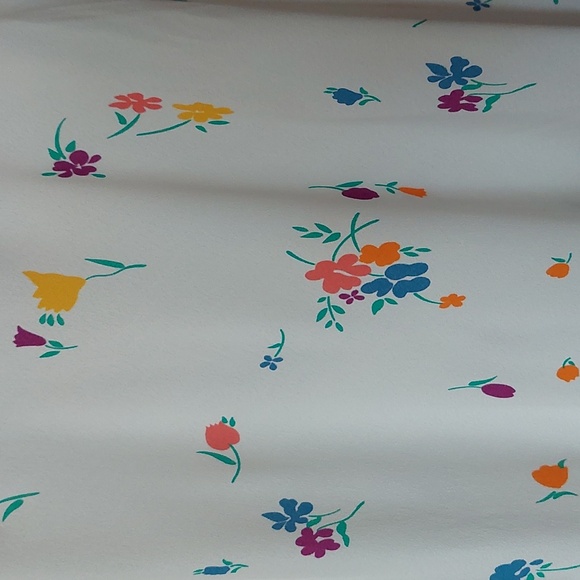 NWT Rumored North Country White Floral Maxi Dress Sz L - Picture 8 of 13